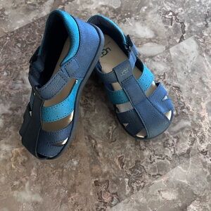 UGG Blue Sandals with Sporty Design